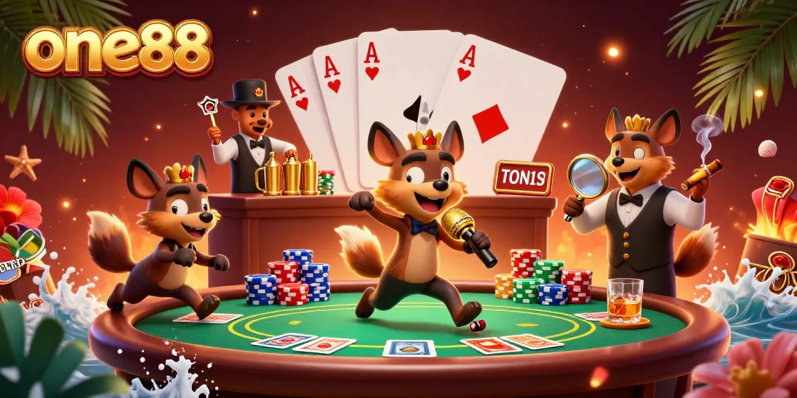 Experience thrilling moments at one88 casino, featuring vibrant characters in a dynamic 3D environment.